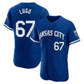 Davalo KC.Royals #67 Seth Lugo Player Royal Limited Elite Home Stitched Jerseys