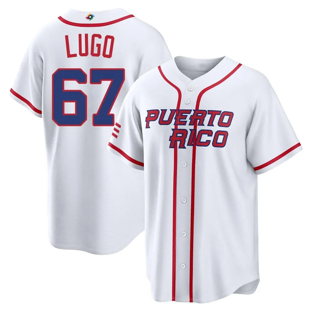 Davalo KC.Royals #67 Seth Lugo Player White 2026 World Classic Home Stitched Jerseys