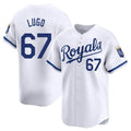 Davalo KC.Royals #67 Seth Lugo Player White Alt Limited Home Stitched Jerseys