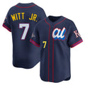 Davalo KC.Royals #7 Bobby Witt Jr. Player Navy Limited American League All-Star Edition Stitched Jerseys