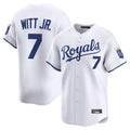 Davalo KC.Royals #7 Bobby Witt Jr. Player White Alt Limited Home Stitched Jerseys