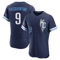 Davalo KC.Royals #9 Vinnie Pasquantino Player Navy City Connect Limited Elite Home Stitched Jerseys