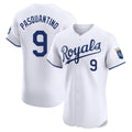 Davalo KC.Royals #9 Vinnie Pasquantino Player White Alt Limited Elite Home Stitched Jerseys