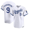 Davalo KC.Royals #9 Vinnie Pasquantino Player White Alt Limited Home Stitched Jerseys