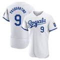Davalo KC.Royals #9 Vinnie Pasquantino Player White Limited Elite Home Game Stitched Jerseys