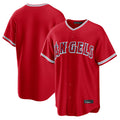 Davalo LA.Angels Red Home Game Blank Player Stitched Jerseys