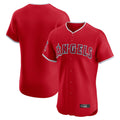 Davalo LA.Angels Red Home Limited Elite Blank Player Stitched Jerseys