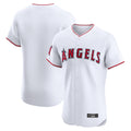 Davalo LA.Angels White Limited Elite Home Blank Player Stitched Jerseys