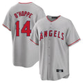 Davalo LA.Angels #14 Logan O'Hoppe Player Gray Home Game Stitched Jerseys