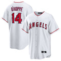 Davalo LA.Angels #14 Logan O'Hoppe Player White Home Game Stitched Jerseys