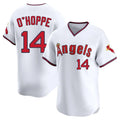 Davalo LA.Angels #14 Logan O'Hoppe Player White T-shirt Home Limited Stitched Jerseys