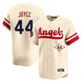 Davalo LA.Angels #44 Ben Joyce Player Cream City Connect Limited Home Stitched Jerseys