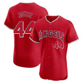 Davalo LA.Angels #44 Ben Joyce Player Red Home Limited Elite Stitched Jerseys