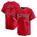 Davalo LA.Angels #44 Ben Joyce Player Red Home Limited Stitched Jerseys