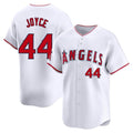 Davalo LA.Angels #44 Ben Joyce Player White Limited Home Stitched Jerseys