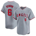 Davalo LA.Angels #6 Anthony Rendon Player Gray Home Limited Stitched Jerseys