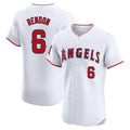 Davalo LA.Angels #6 Anthony Rendon Player White Limited Elite Stitched Home Jerseys
