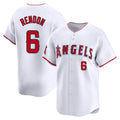 Davalo LA.Angels #6 Anthony Rendon Player White Limited Home Stitched Jerseys