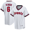 Davalo LA.Angels #6 Anthony Rendon Player White T-shirt Home Game Stitched Jerseys
