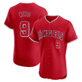 Davalo LA.Angels #9 Zach Neto Player Red Home Limited Elite Stitched Jerseys