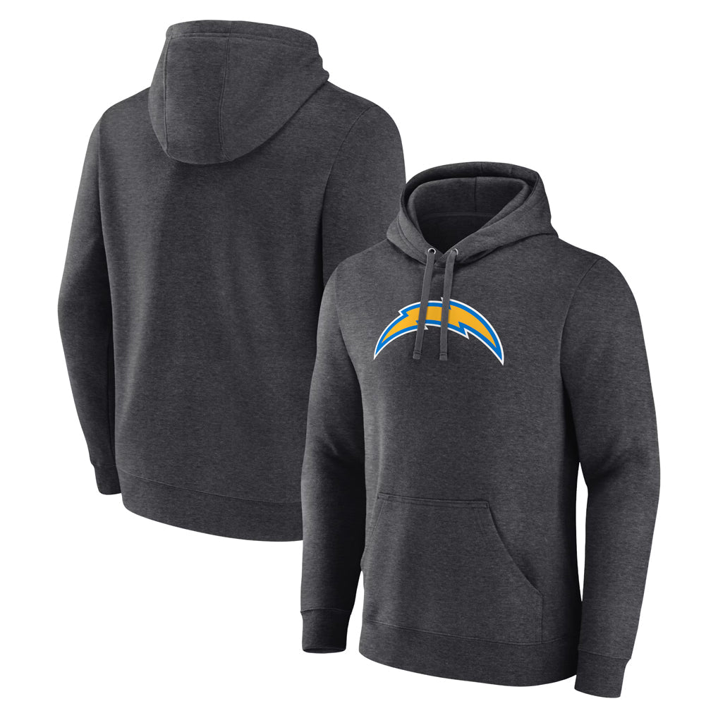 Davalo LA.Chargers Gray Pullover Hoodies Home Game Blank Player Stitched Jerseys