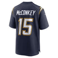 Davalo LA.Chargers #15 Ladd McConkey Player  Navy Game Stitched Jerseys