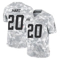 Davalo LA.Chargers #20 Cam Hart Player Arctic Camo Salute To Service Limited Game Stitched Jerseys