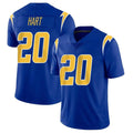 Davalo LA.Chargers #20 Cam Hart Player Royal Limited Vapor Home Game Stitched Jerseys
