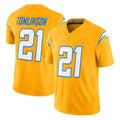 Davalo LA.Chargers #21 LaDainian Tomlinson Player Gold F.U.S.E. Vapor Limited Stitched Jerseys