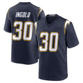 Davalo LA.Chargers #30 Alec Ingold Player Navy Alternate Home Game Stitched Jerseys