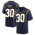 Davalo LA.Chargers #30 Alec Ingold Player Navy Home Game Stitched Jerseys