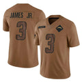 Davalo LA.Chargers #3 Derwin James Jr. Player Brown Salute To Service Limited Stitched Jerseys
