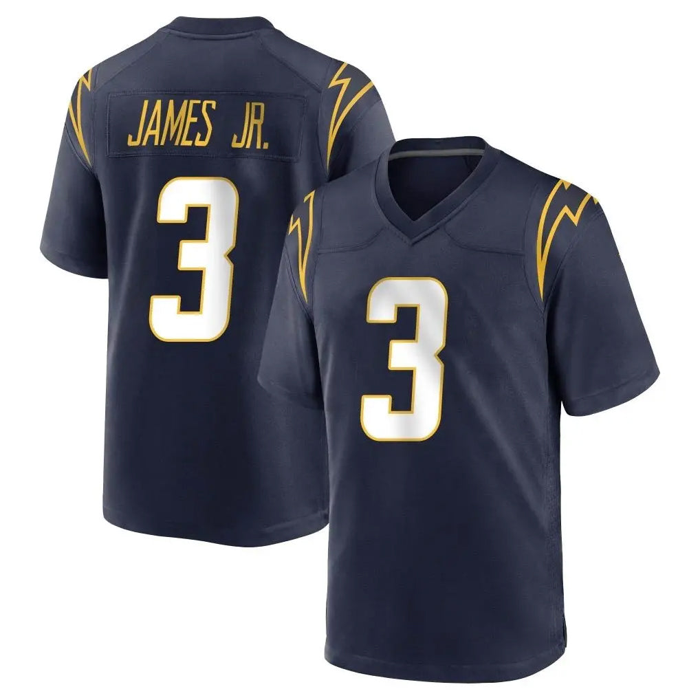 Davalo LA.Chargers #3 Derwin James Jr. Player Navy Home Game Stitched Jerseys