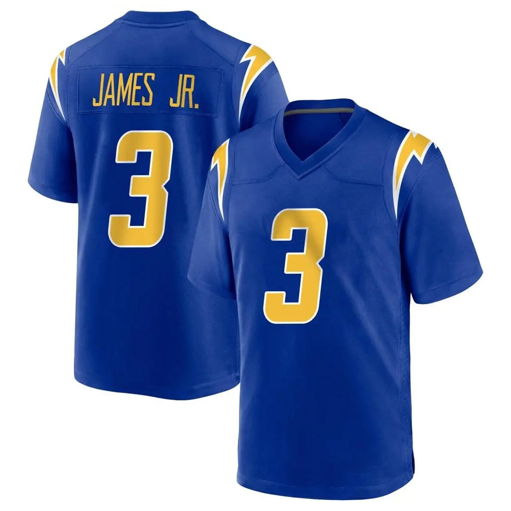 Davalo LA.Chargers #3 Derwin James Jr. Player Royal Home Game Stitched Jerseys