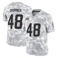 Davalo LA.Chargers #48 Bud Dupree Player Arctic Camo Salute To Service Limited Game Stitched Jerseys