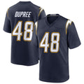 Davalo LA.Chargers #48 Bud Dupree Player Navy Alternate Home Game Stitched Jerseys