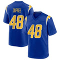 Davalo LA.Chargers #48 Bud Dupree Player Royal Home Game Stitched Jerseys