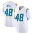 Davalo LA.Chargers #48 Bud Dupree Player White Limited Vapor Untouchable Home Game Stitched Jerseys