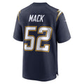 Davalo LA.Chargers #52 Khalil Mack Player Navy Alternate Game Stitched Jerseys