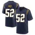 Davalo LA.Chargers #52 Khalil Mack Player Navy Home Game Stitched Jerseys