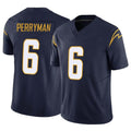 Davalo LA.Chargers #6 Denzel Perryman Player Navy Limited Vapor F.U.S.E. Home Game Stitched Jerseys
