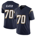 Davalo LA.Chargers #70 Rashawn Slater Player Navy Vapor F.U.S.E. Limited Home Game Stitched Jerseys