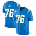 Davalo LA.Chargers #76 Joe Alt Player Blue Limited Vapor Untouchable Home Game Stitched Jerseys