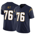 Davalo LA.Chargers #76 Joe Alt Player Navy Limited Vapor F.U.S.E. Home Game Stitched Jerseys