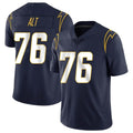 Davalo LA.Chargers #76 Joe Alt Player Navy Limited Vapor Untouchable Home Game Stitched Jerseys