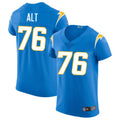 Davalo LA.Chargers #76 Joe Alt Powder Blue Vapor Elite Player Jersey American Stitched Jersey