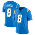 Davalo LA.Chargers #8 Omarion Hampton Player Blue Limited Vapor Untouchable Home Game Stitched Jerseys