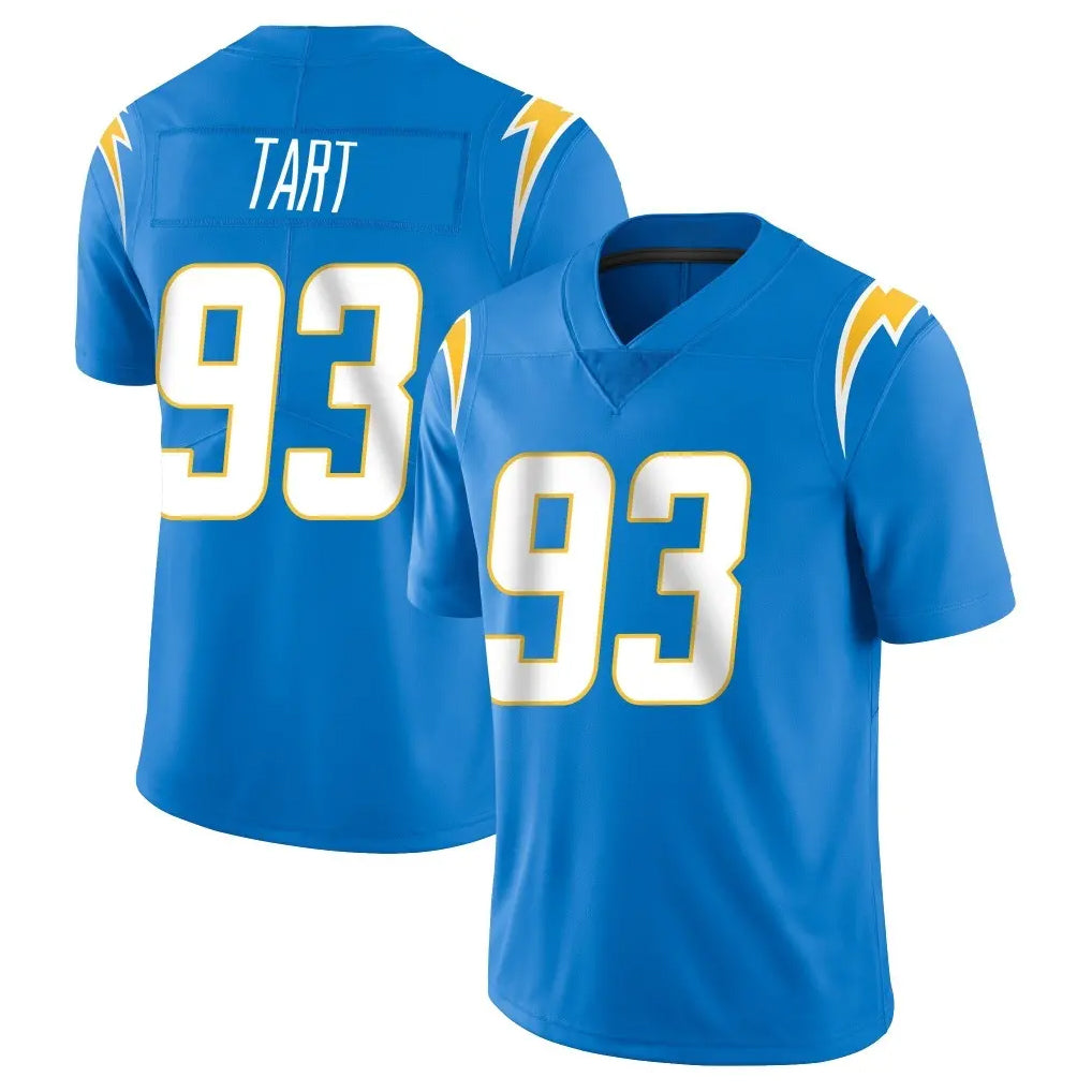 Davalo LA.Chargers #93 Teair Tart Player Blue Limited Vapor Untouchable Home Game Stitched Jerseys