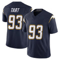 Davalo LA.Chargers #93 Teair Tart Player Navy Vapor F.U.S.E. Limited Home Game Stitched Jerseys