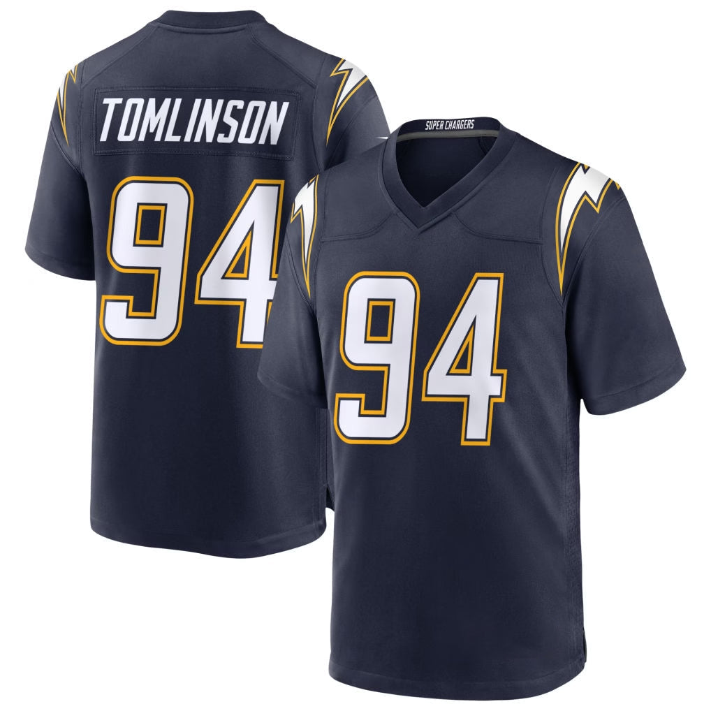 Davalo LA.Chargers #94 Dalvin Tomlinson Player Navy Alternate Home Game Stitched Jerseys